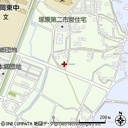 群馬県藤岡市本郷425-5周辺の地図