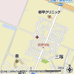 長野県佐久市三塚210周辺の地図