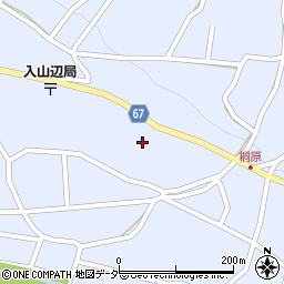 長野県松本市入山辺1327周辺の地図