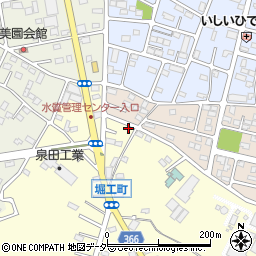 群馬県館林市堀工町960-3周辺の地図