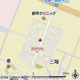 長野県佐久市三塚189周辺の地図