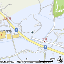 茨城県石岡市下林603周辺の地図