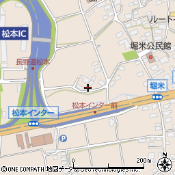 長野県松本市島立1424周辺の地図