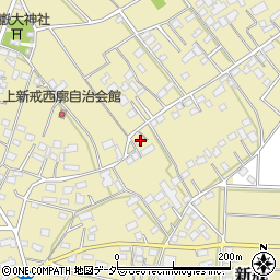 埼玉県深谷市新戒1463周辺の地図