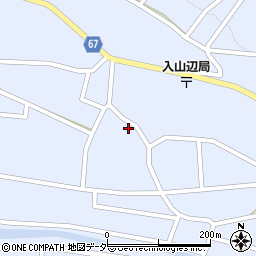 長野県松本市入山辺1247周辺の地図