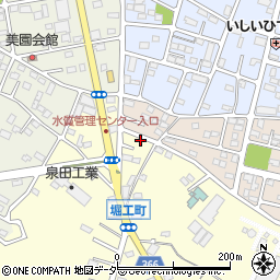 群馬県館林市堀工町958-4周辺の地図