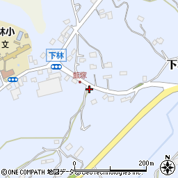 茨城県石岡市下林963周辺の地図