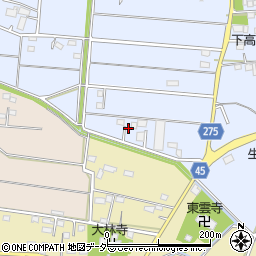 埼玉県深谷市高島245周辺の地図