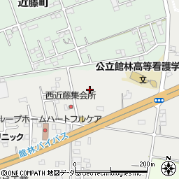 群馬県館林市苗木町2539-1周辺の地図