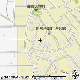 埼玉県深谷市新戒1549周辺の地図