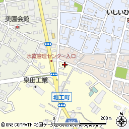 群馬県館林市堀工町958周辺の地図