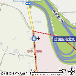 茨城県鉾田市紅葉952周辺の地図
