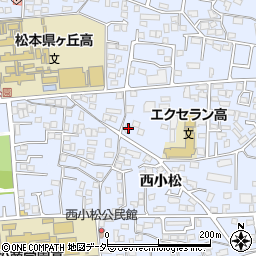長野県松本市里山辺西小松4163周辺の地図
