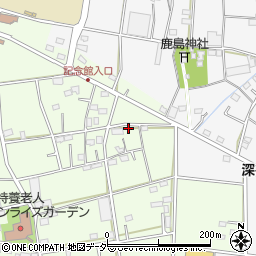 埼玉県深谷市上手計97周辺の地図