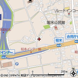 長野県松本市島立1414周辺の地図