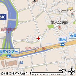 長野県松本市島立1421周辺の地図