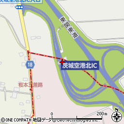 茨城県鉾田市紅葉952-38周辺の地図