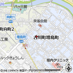 岐阜県飛騨市古川町増島町12周辺の地図
