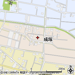 埼玉県深谷市成塚744周辺の地図