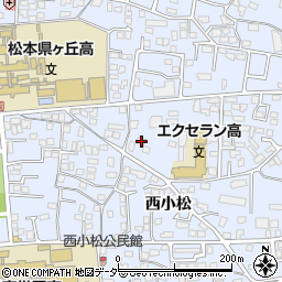 長野県松本市里山辺西小松4161周辺の地図