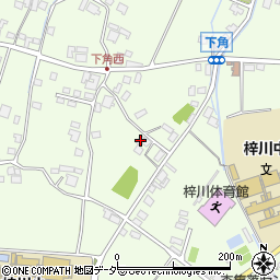 長野県松本市梓川梓786-1周辺の地図