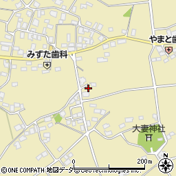 長野県松本市梓川倭612周辺の地図
