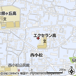 長野県松本市里山辺西小松4150周辺の地図