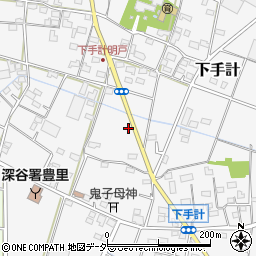 埼玉県深谷市下手計244周辺の地図