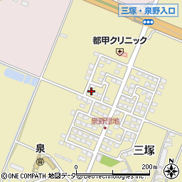 長野県佐久市三塚222周辺の地図