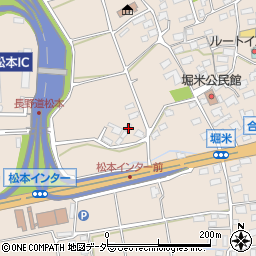 長野県松本市島立1425周辺の地図