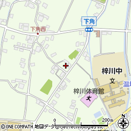 長野県松本市梓川梓791-15周辺の地図