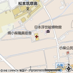 県宝旧長野地方裁判所松本支部庁舎周辺の地図