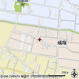 埼玉県深谷市成塚742周辺の地図