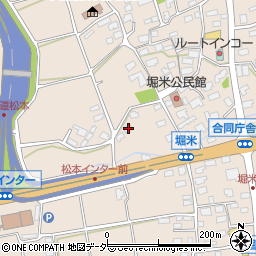 長野県松本市島立1415周辺の地図