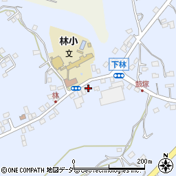 茨城県石岡市下林1003周辺の地図