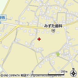 長野県松本市梓川倭758周辺の地図