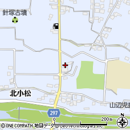 長野県松本市里山辺薄町2838周辺の地図