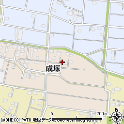 埼玉県深谷市成塚793周辺の地図