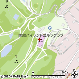 関越ハイランドゴルフクラブ周辺の地図