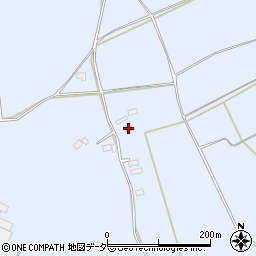 茨城県石岡市下林2388-1周辺の地図