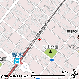 栃木県下都賀郡野木町丸林412-18周辺の地図