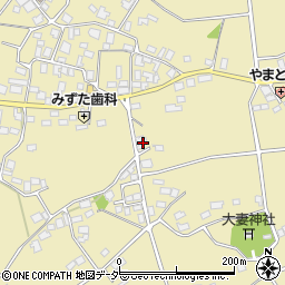 長野県松本市梓川倭623-3周辺の地図
