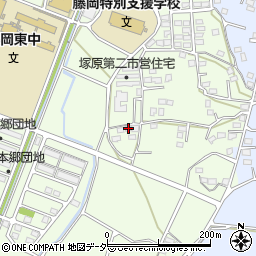 群馬県藤岡市本郷425-2周辺の地図