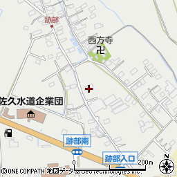 長野県佐久市跡部7周辺の地図