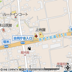 長野県松本市島立304周辺の地図