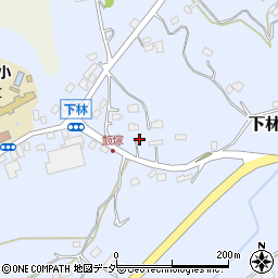 茨城県石岡市下林967周辺の地図