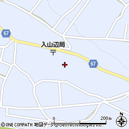 長野県松本市入山辺1315周辺の地図