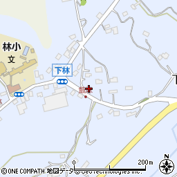 茨城県石岡市下林997周辺の地図