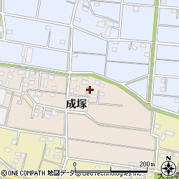 埼玉県深谷市成塚792周辺の地図