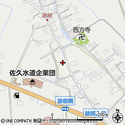 長野県佐久市跡部126周辺の地図